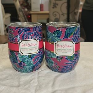 Lilly Pulitzer insulated stemless tumbler